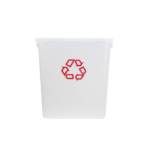 Thor : Deskside Recycling Container 26L : Clear
