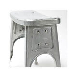 Dulton : Kitchen Stool : Galvanized
