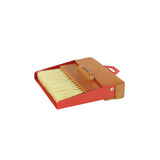 Dulton : Dustpan & Brush : Red