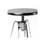 Dulton : Stool "Clipper II" : Chrome
