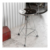 Dulton : Stool "Clipper II" : Chrome