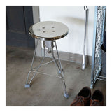 Dulton : Stool "Clipper II" : Chrome