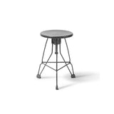 Dulton : Stool "Clipper II" : Hammertone Gray
