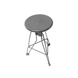 Dulton : Stool "Clipper II" : Hammertone Gray