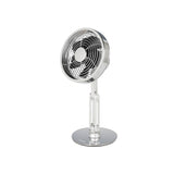 Dulton : Swing Arm Desk Fan : Chrome/Black