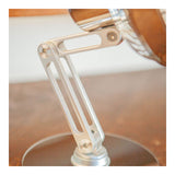 Dulton : Swing Arm Desk Fan : Chrome/Black