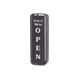 Dulton : Wall Mount Spinner Sign (Open-Closed) : Black