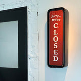 Dulton : Wall Mount Spinner Sign (Open-Closed) : Black