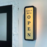Dulton : Wall Mount Spinner Sign (Open-Closed) : Navy