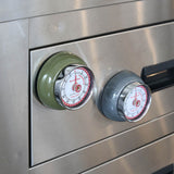 Dulton : Kitchen Timer with Magnet : Olive Orab