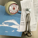 Dulton : Kitchen Timer with Magnet : Ivory