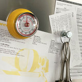 Dulton : Kitchen Timer with Magnet : Yellow
