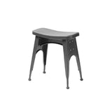 Dulton : Kitchen Stool : Hammertone Gray