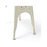 Dulton : Kitchen Stool : Ivory