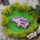 Dulton : Pins : Good Day Hippo