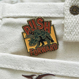 Dulton : Pins : Push Forward Triceratops
