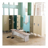 Dulton : Steel Locker 3 Door : Ivory