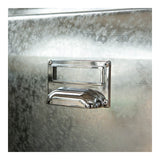 Dulton : Trash Can Double Deck : Galvanized