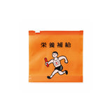 New Retro : Zipper Bag M : Orange (Nutrition)