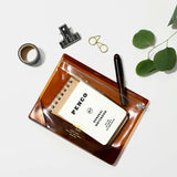 Nähe : Gusset Pouch Clear : Clear Brown