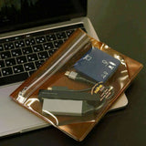 Nähe : Gusset Pouch : Clear Brown