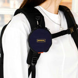 Penco : Double Door Purse : Navy
