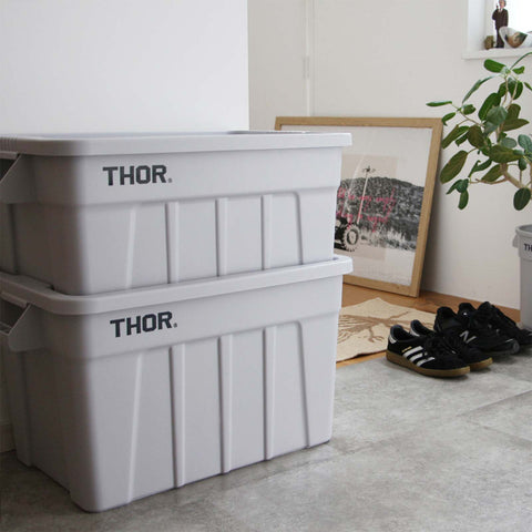 Thor : Large Tote w Lid 75L : DC Light Gray