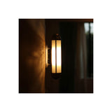 Dulton : Wall Lamp Glass Stick : White Glass