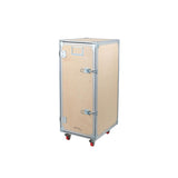 Dulton : Wooden Cabinet with Castors 4 Layer