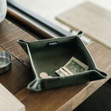Filter017 : Mix Badger Waxed Canvas Travel Tray : Olive