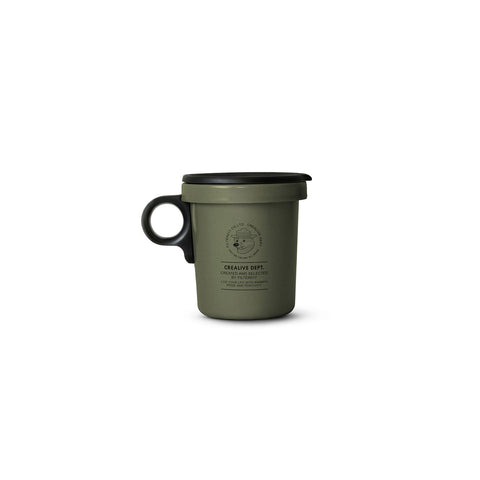 Filter017 : x ovject Enamel Hook Mug : Olive