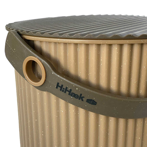 HiHæk : Camp Stool Bucket Large : Coyote
