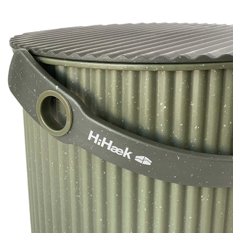 HiHæk : Camp Stool Bucket Large : Khaki