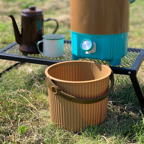 HiHæk : Camp Stool Bucket Small : Coyote