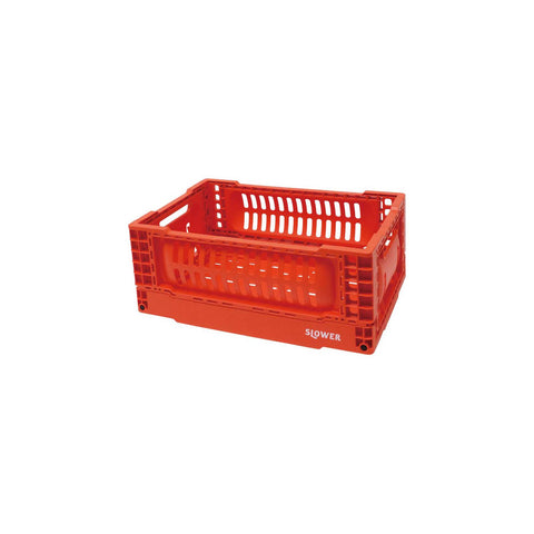 Slower : Folding Container : Bask Small : Red
