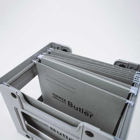 Slower : Butler 10 File Folders : Gray