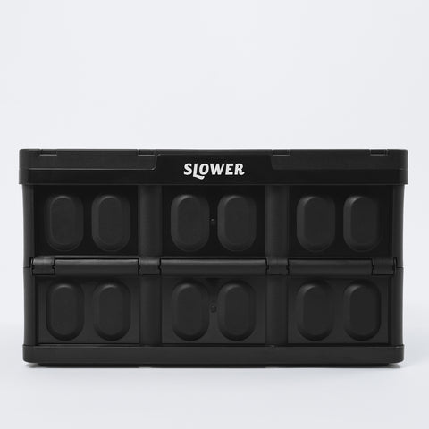 Slower : Folding Container : Estoril : Black
