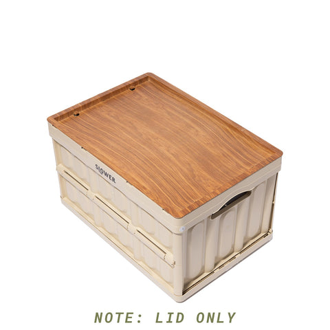 Slower : Folding Container : Estoril : Table Top : Wood
