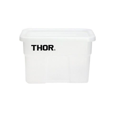 Thor : Large Tote w Lid 22L : Clear