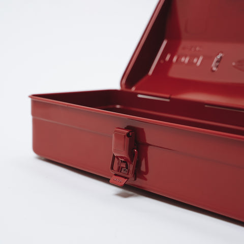 Toyo Steel : Camber-top Toolbox : Y-350 : Red